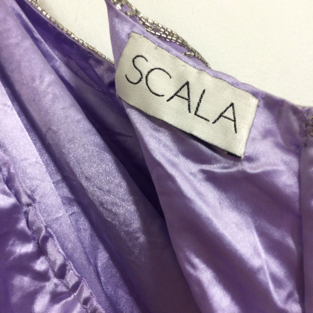 Scala Womens Beeta Grover Silk Sequin Beaded Maxi… - image 8